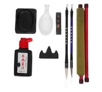 NUOBESTY Ensemble de brosses portable papier à lettres à l'eau stylo à dessin de calligraphie chinoise stylos à encre traditionnels calligraphie chinoise aux pinceaux aquarelle feutre