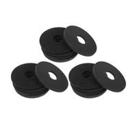 NUOBESTY Éponges de Remplacement pour Bord de Verre en Éponge Noire, Absorption du Sel, Accessoires Cocktail Hygiéniques pour Bars et Bar à Domicile