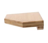 NUOBESTY Étagère Angle Étagère Murale Organisateur De Rangement Intérieur Support Angle pour Salle De Bain Ou Cuisine