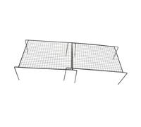 NUOBESTY Étagère Extensible Noire pour Armoire Cuisine Rangement Empilable et Compact Grille Métallique Organiseur Pratique pour Placard et Comptoir Solution Modulable pour Optimiser