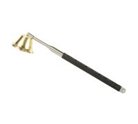 NUOBESTY Éteignoir Télescopique en Alliage Métallique pour Bougies Extinction Sûre sans Projection de Cire Accessoire Long Ergonomique pour Bougies Lampe à Huile et - 1 Pièce