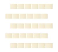 NUOBESTY Étiquettes Autocollantes Blanches 9x13 Mm, 30 Feuilles de Petites Étiquettes Vierges en Papier Adhésif, Multi-usages pour Bureau, Laboratoire et Organisation de Dossiers