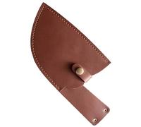 NUOBESTY Étui à Couteaux en Cuir de Vache Pleine Fleur Protection Réutilisable pour Couteaux de Chef Cuisine Couverture de Lame Ronde Sécurisée Housse Pratique pour Usage Domestique