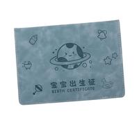 NUOBESTY Étui De Rangement Pour Certificats Protection Pour Certificats De Voyage Portefeuille Organisateur De Passeports Et De Documents Porte-Documents