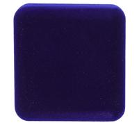 NUOBESTY Étui de Voyage pour Épinglette et Médailles en Velours Bleu Élégant Présentoir de Table Compact avec Protection pour Badges et Broches Usage Domestique et Professionnel