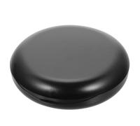 NUOBESTY Étui Portable Noir pour Appareil de Contention Orthodontique Design Magnétique et Coussin en Silicone Anti-rayures, Boîte de Protection Pratique pour Prothèses Dentaires