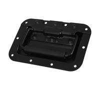 NUOBESTY Fer Noir Poignée de Flight Case 8 MM Encastrée à Ressort | Retour Automatique, Prise Rembourrée Confortable, pour Transport de Scène et Coffrets Rack