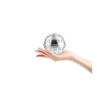 NUOBESTY Filtre à Feuilles de Thé en Acier Inoxydable 11 CM Boule à Épices Infuseur à Épices Passoire à Assaisonnement pour Infusion de Thé en Vrac Accessoire la Cuisine pour Théière et