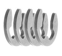 NUOBESTY Fixations Clips pour Platine Vinyle Lot de 4 Accessoires pour Disques Vinyles Maintien Stable et Esthétique Améliorée pour Écoute Musicale à Domicile