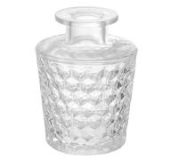 NUOBESTY Flacon Diffuseur Verre Transparent pour Bien-être Recharge DIY avec Huiles Essentielles Récipient Parfum Maison Élégant et Décoratif