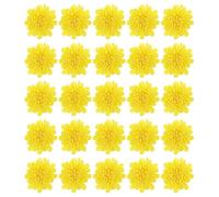 NUOBESTY Fleurs de Chrysanthème en Polyéthylène pour Diffuseur d'Huiles Essentielles, Lot de 100 Pièces, Accessoires d'Aromathérapie pour Décoration Intérieure et Bien-être la Maison