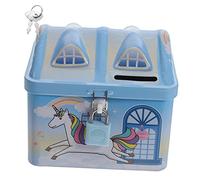NUOBESTY Forme De Maison avec Motif Adorable Fantaisie pour Garçon Fille Idéale comme Anniversaire Pâques Décoration Ludique pour Bureau Chambre Garçon Fille