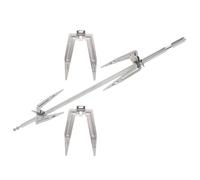 NUOBESTY Fourchettes à Poulet Rôti Inox 34cm Résistantes Haute Température pour Four et Friteuse à Air Accessoires la Cuisine Barbecue 3 Pièces Rotatives Usage Maison