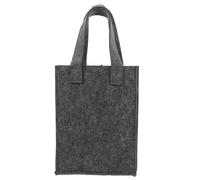 NUOBESTY Fourre-Tout en Feutre pour 2 Bouteilles de Vin Matériau Doux et Résistant Mesure 24X18X85 CM Fonctionnel pour Rangement et Transport pour Pique-Niques et Soirées Entre Amis