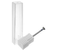 NUOBESTY Fraise à Ongles Diamantée pour Manucure Tête de Ponçage Petite Taille Embouts de Polissage Robustes pour Nail Art et Soin des Cuticules Accessoire Professionnel de Rechange