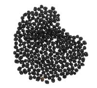 NUOBESTY Galets pour Aquarium Gravier Noir pour Vase Pierres De Verre Polies Décorations Aquatiques Éclats De Pierre Naturels