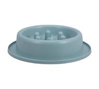 NUOBESTY Gamelle Alimentation Lente pour Chien et Chat Bol Anti-Renversement avec Fond Lesté Design Innovant à Rainures pour Ralentir Repas Facile à Nettoyer Adapté Chiots et Animaux