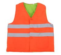 NUOBESTY Gilet Réfléchissant Haute Visibilité Isolant avec Rembourrage en Coton Gilet Chaud pour Agents d'Entretien Bandes Réfléchissantes pour Travaux d'Assainissement et Chantier en