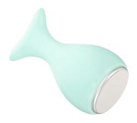 NUOBESTY Globe de Glace Visage Bleu Masseur de Visage Manuel Compact Rouleau de Beauté Yeux Outil de Massage Facial Apaisant pour Réduire Poches et Fatigue Oculaire Usage Cosmétique