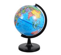 NUOBESTY Globe Terrestre Éducatif Format Carte Géographique Détaillée Haute Globe Rotatif Plastique pour Apprentissage Scolaire Interactif
