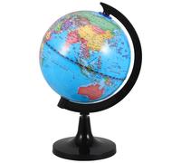 NUOBESTY Globe terrestre : globes décoratifs pédagogiques avec support, outil de géographie pour la classe élémentaire, la maison, l'école et le bureau