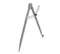 NUOBESTY Grand compas de charpentier en acier au carbone avec compatibilité crayon, rayon maximal 300 mm, outil de marquage polyvalent pour menuisiers