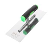 NUOBESTY grattoir en Acier Inoxydable maçonnerie truelle à béton en Acier truelle à plâtre Outil jointoyer grattoir à reboucher approvisionnement en Construction spatule à spackle