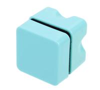 NUOBESTY Grattoir Magnétique pour Aquarium, Brosse Bleue Abs pour Vitre | Petit Format, Absorption Élevée, Flottant, pour Bac en Verre