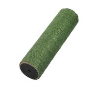 NUOBESTY Griffoir Vertical pour Chat en Sisal Tube à Griffer pour Chat Poteau de Rechange DIY Trous de Vis M8 Style du Sol au Plafond Vert D'intérieur