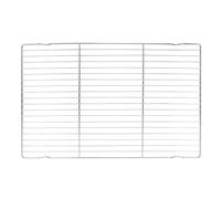 NUOBESTY Grille de Refroidissement Épaisse en Acier Inoxydable 44X29 CM Pieds Support de Cuisson Multifonction pour Four et Grill Grille D’Égouttage pour Pâtisseries Viandes et Cuisson