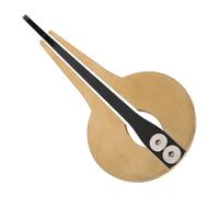 NUOBESTY Guimbarde en Métal Doré, Instrument de Musique Ethnique Circulaire, Son Pur, Usage Polyvalent pour Recherches de Musique Folklorique et Spectacles Couleur Couleur Aléatoire
