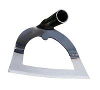 NUOBESTY Houe de Jardin Multifonctionnelle Acier Inoxydable Outil de Désherbage Robuste pour Entretenir Plantes Design Creux Pratique pour Jardinage Potager