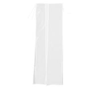 NUOBESTY Housse de Portant Extérieur Imperméable 40X120 CM en Plastique Transparent Semi-Opaque Protection pour Cintre Balcon Pluie et Poussière Couverture Suspendue Pratique pour