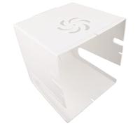 NUOBESTY Housse de Protection Blanche en Plastique pour Moteur et Pompe de Piscine Ventilation et Durabilité Renforcée, pour Jardins et Systèmes de Piscines Hors Sol