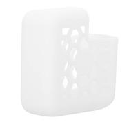NUOBESTY Housse de Protection Silicone pour Adaptateur de Chargeur Compatible avec Macbook Protection la Chaleur Dommages Design Blanc
