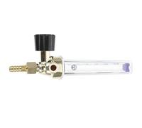 NUOBESTY Indicateur pour l'argon Régulateur d'argon 1/4PT 0.15MPA 7mm pour machine à souder, mesure de l'argon et du dioxyde de carbone, 1 pièce