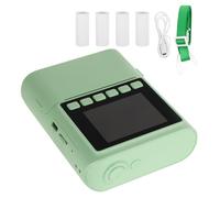 NUOBESTY Instant Print Camera with Color Photo Printing Portable Digital Picture Camera for Children Compact and Easy-to-Use for Travel and Parties Includes of Print Paper