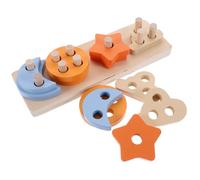 NUOBESTY Intelligence pour Perroquets Bois Bloc Puzzle Rectangulaire pour Entraînement des Oiseaux Stimule Esprit et Réduit Ennui Cage