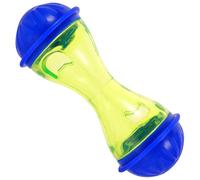NUOBESTY Interactif pour Chat Automatique en Abs Forme Os Léger Distributeur de Nourriture Facile à Remplir pour Contrôle de Régime et Jeu Intérieur