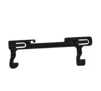 NUOBESTY Interrupteur de Porte pour Micro-ondes Noir en Abs Mécanisme de Verrouillage Sécurisé et Fonctionnement Facile pour Accessoires Micro-ondes
