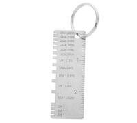 NUOBESTY Jauge Calibrée De Fil Métallique Outil De Mesure Épaisseur Pour Soudage Jauge De Fil Tôle Mesure Précise Sans Effort