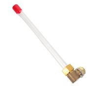 NUOBESTY Jauge de Niveau d'Eau Indicateur de Niveau de Liquide pour Réservoir en Acrylique pour Surveillance Continue Réservoirs d'Eau de Chaudière