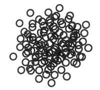 NUOBESTY Joint Torique Nbr Noir 5x1 Mm, Étanchéité Résistante à L’huile, Kit de Pièces de Rechange pour Robinet Extérieur, Rondelle Caoutchouc pour Plomberie Jardin, Accessoires Outillage