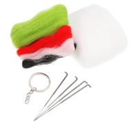 NUOBESTY Kit de Feutrage à L’Aiguille pour Lapin en Peluche Laine Colorée Fournitures Créatives pour Débutants Loisirs Manuels Garçon et Filles et Adultes Éducatif Ludique