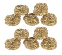 NUOBESTY Kit de Nettoyage pour Pannes de Fer à Souder en Fil de Laiton Lot de 10 Boules Élimination d'Oxydes pour Usage en Atelier Électronique