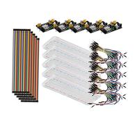 NUOBESTY Kit De Planche Expérimentation Module Alimentation Câble De Connexion Broches pour Débutants