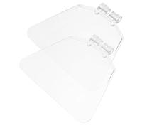 NUOBESTY Kit de Protection en Plastique pour Meuleuse d'angle, 2 Pièces, Protège Efficacement Les Débris Volants, Accessoire Indispensable pour Établi de Meuleuse
