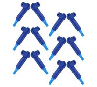 NUOBESTY Kit de Purge de Freins Pneumatique 12 Pièces Pompe à Vide et Adaptateurs Abs Étanches pour Vidange Liquide de Frein Outil de Purge Précis pour Entretien Voiture et Remplacement