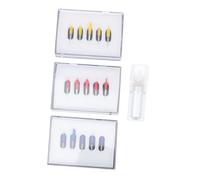 NUOBESTY Kit De Remplacement De Lame De Traceur De Découpe 1 Jeu De Coupe-Lettres 3 Lames Différentes pour des Projets Dartisanat Polyvalents