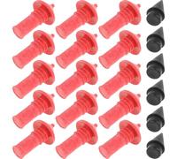 NUOBESTY Kit de Réparation de Pneus Moto et Voiture Mèches en Caoutchouc Robustes Inserts Forme Champignon Petite Taille Réparation Rapide Crevaison pour Pneus Radiaux et Tubeless 1